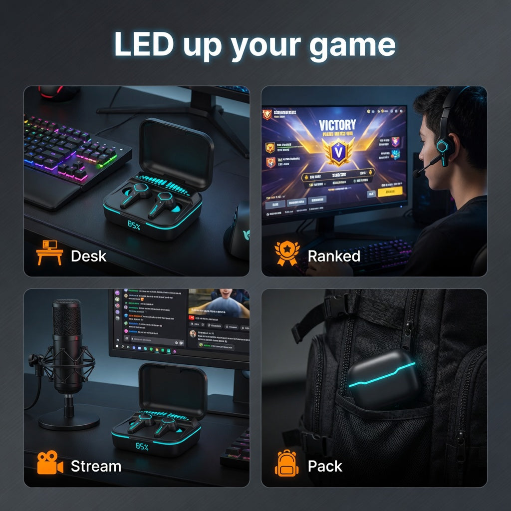 EARSOLE ByteBar LED Meter Gaming Buds 06-spec