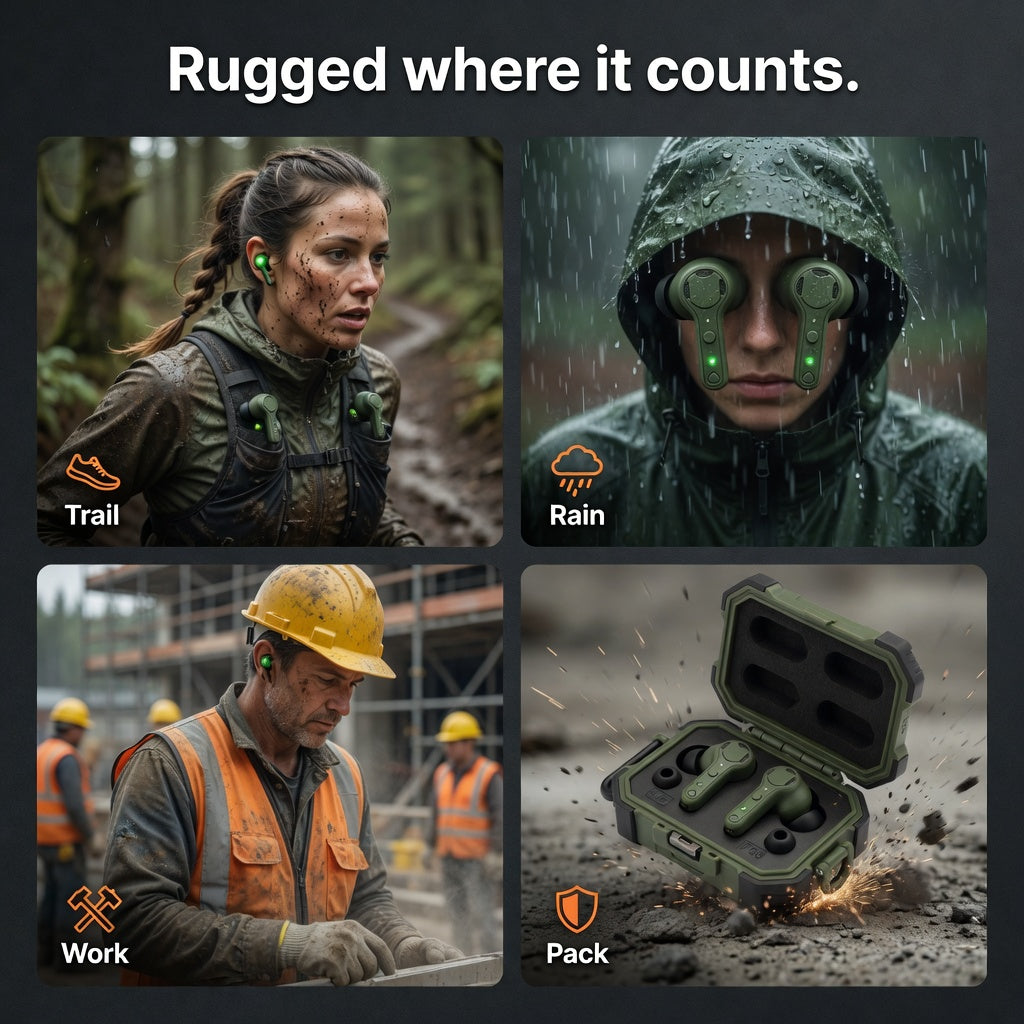 EARSOLE ForgeIP68 Rugged Waterproof Earbuds 06-spec