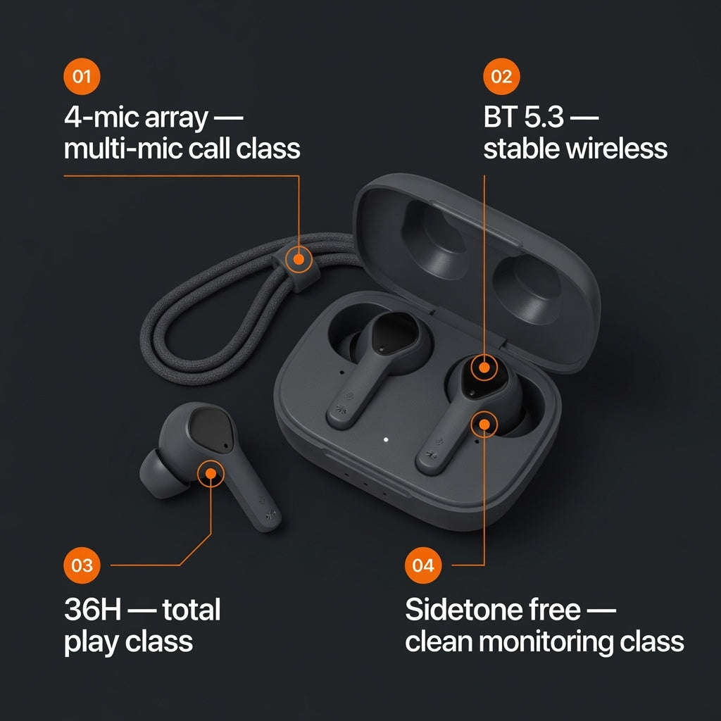 EARSOLE MeetStereo Mono/Stereo Switch Buds 06-spec