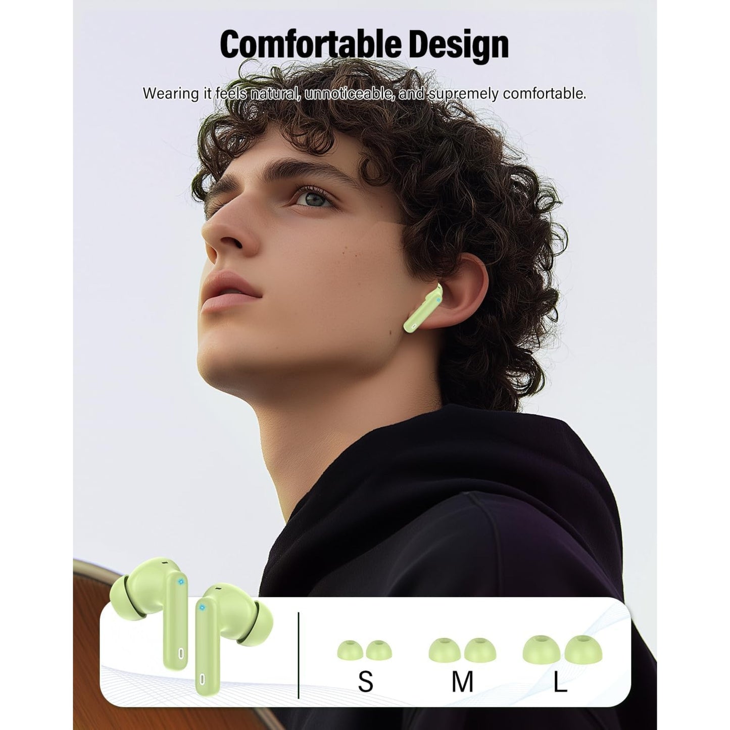EARSOLE Noise Cancelling Wireless Earbuds product image 6