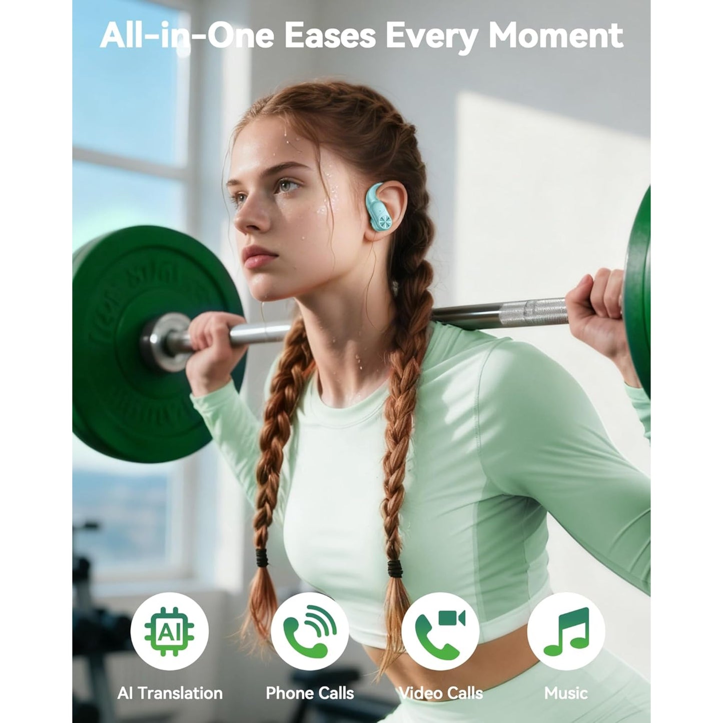 EARSOLE Over-Ear Bluetooth Wireless Headphones product image 6