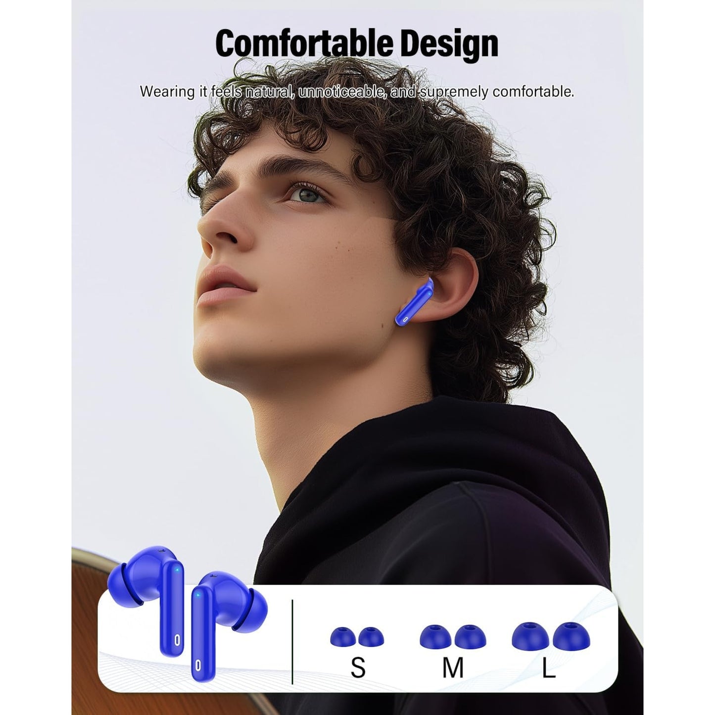 EARSOLE Noise Cancelling Wireless Earbuds product image 6