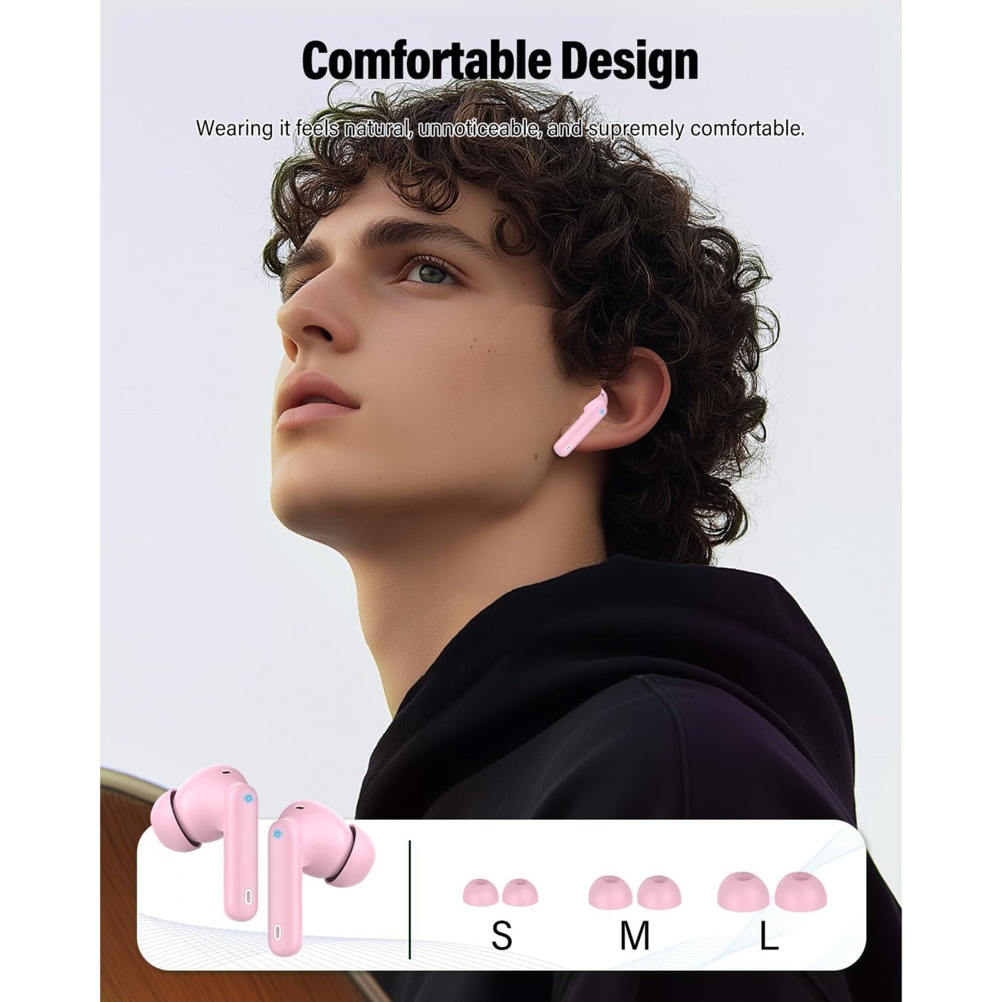 EARSOLE Noise Cancelling Wireless Earbuds product image 6