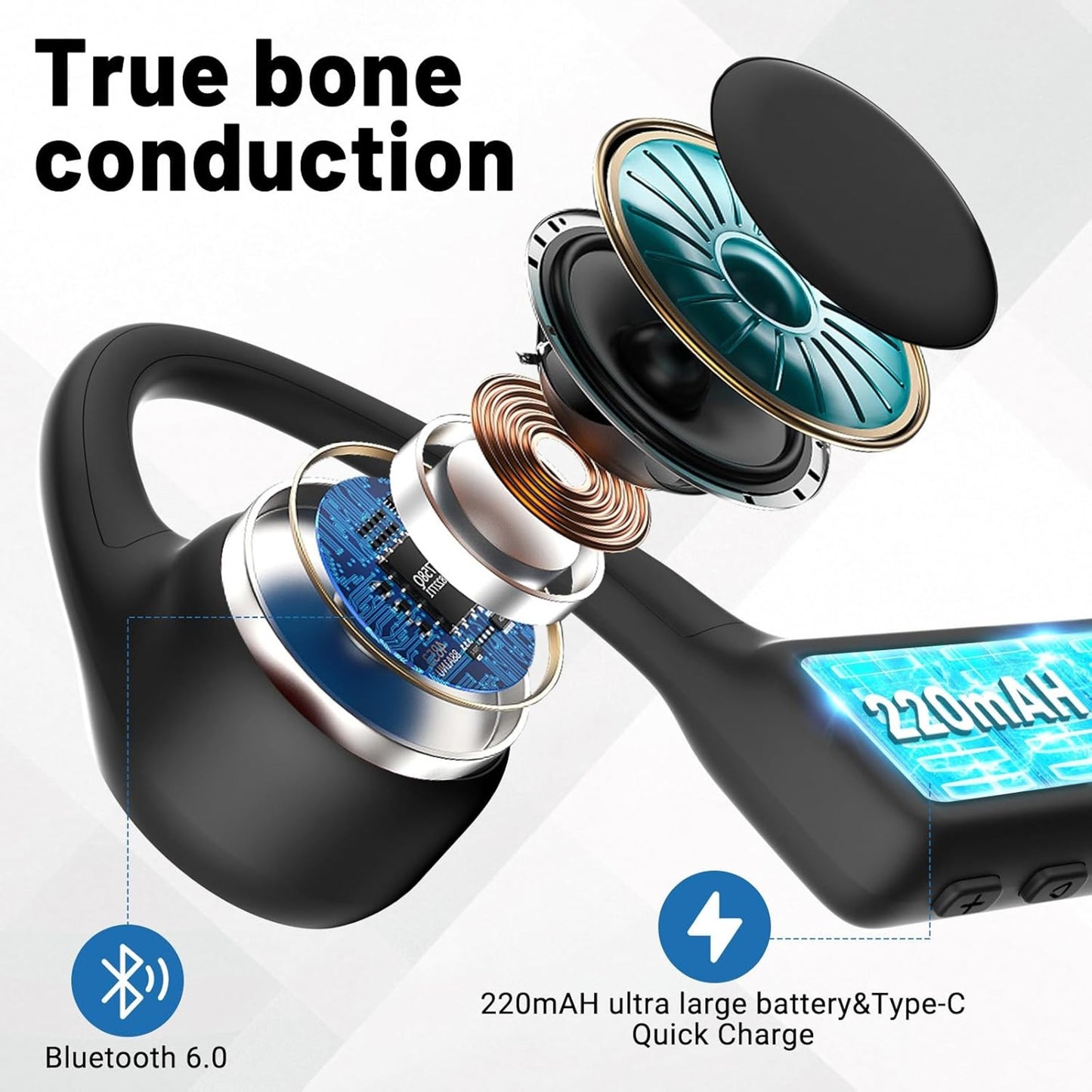 EARSOLE Bone Conduction Headphones product image 6