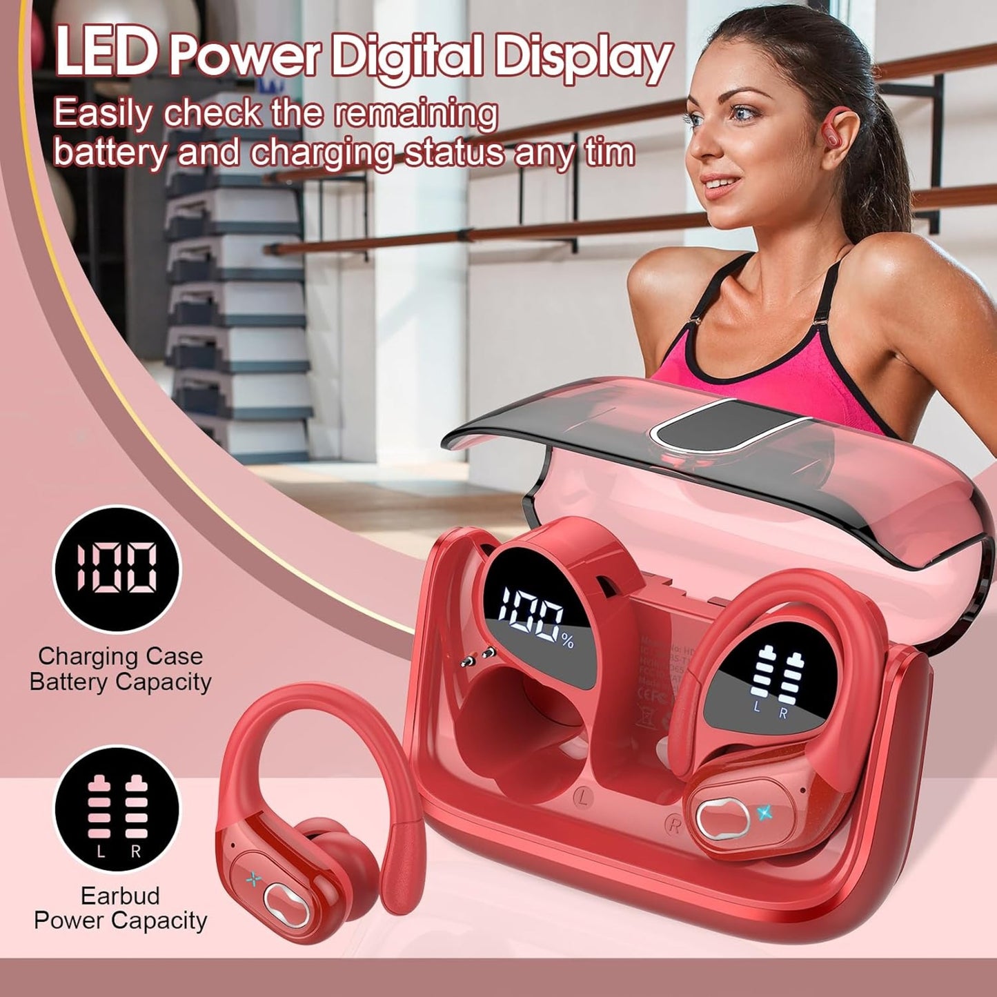 EARSOLE Bass Wireless Earbuds product image 6