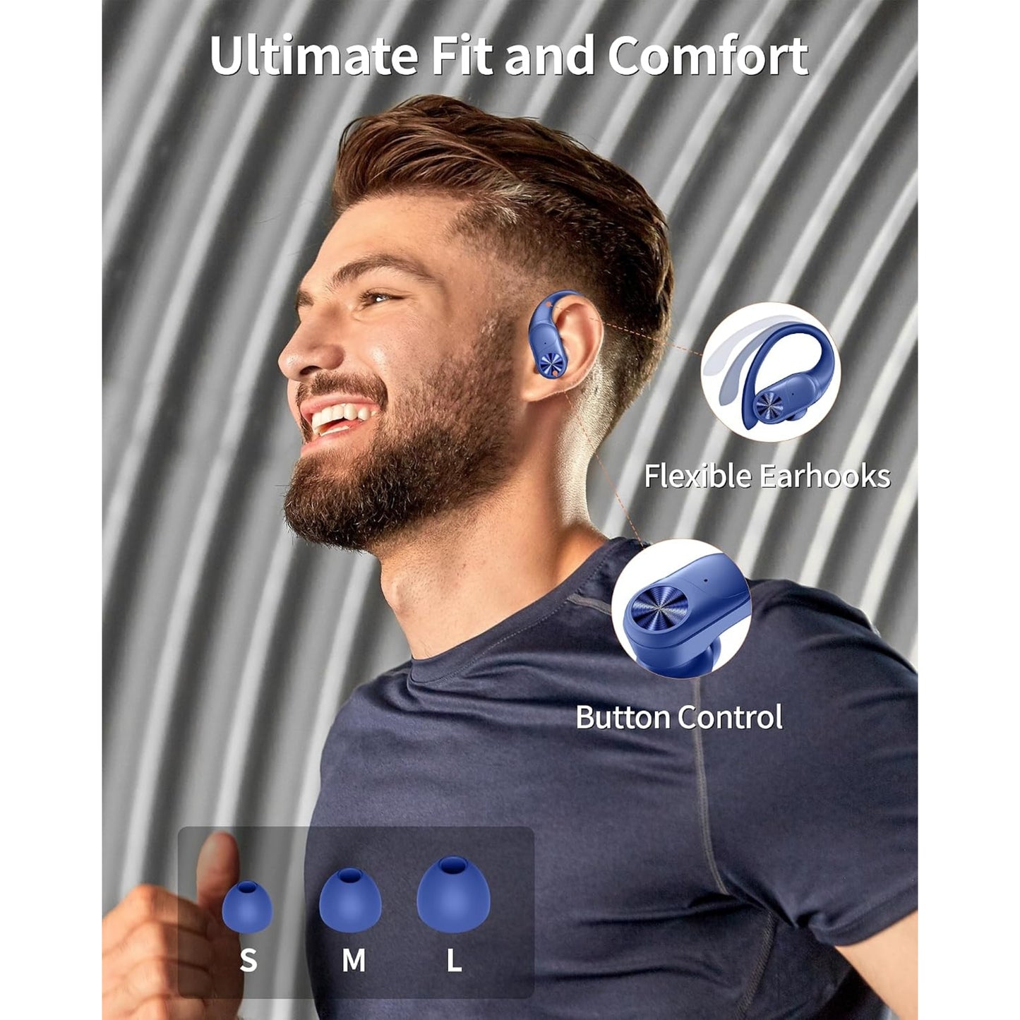 EARSOLE Over-Ear Wireless Headphones product image 6