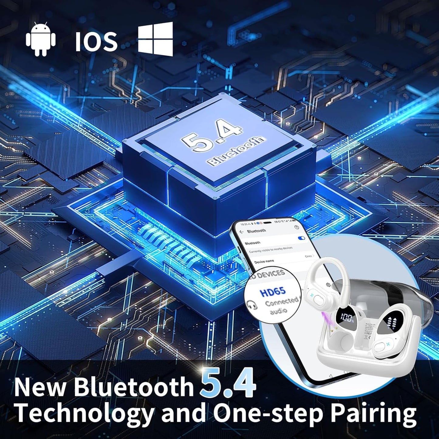 EARSOLE Bass Wireless Earbuds product image 6