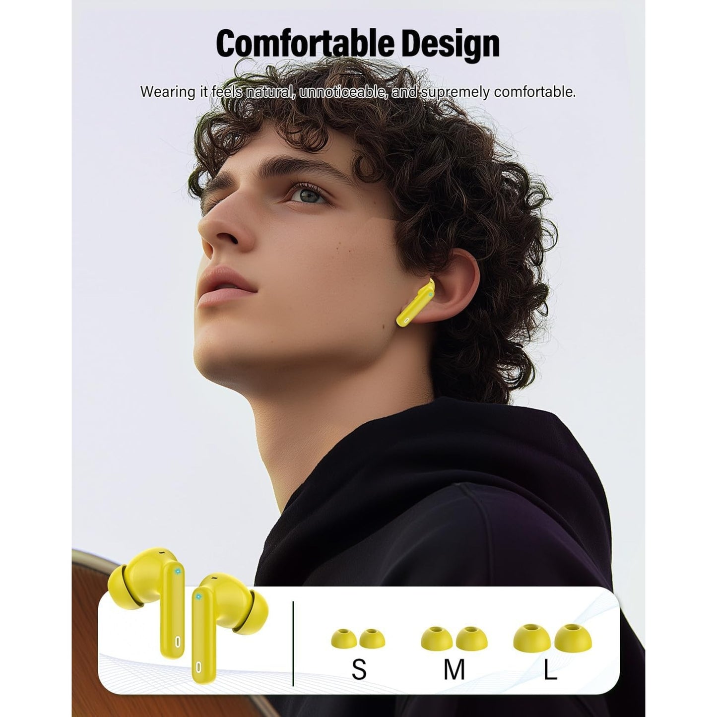 EARSOLE Noise Cancelling Wireless Earbuds product image 6