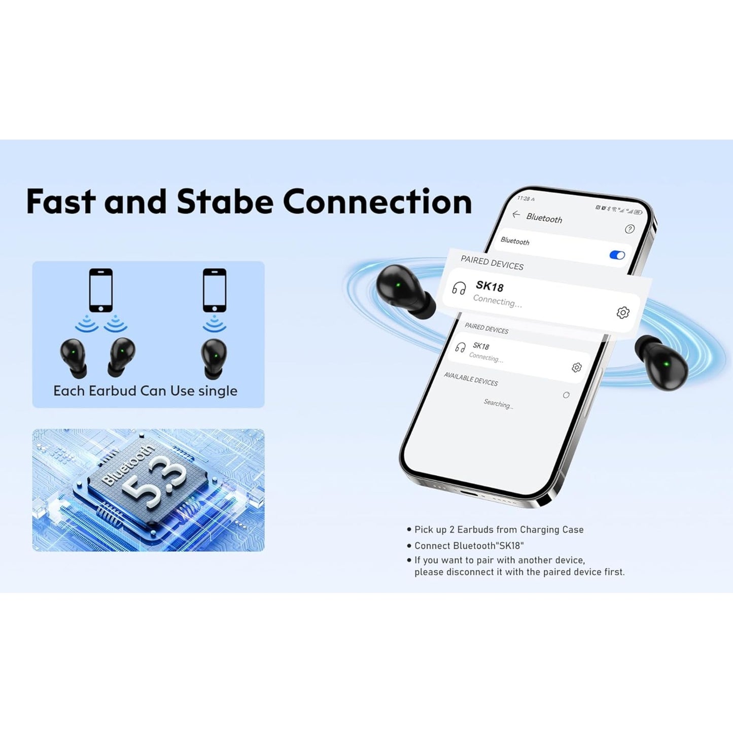 EARSOLE True Wireless Earbuds Series 162 product image 6