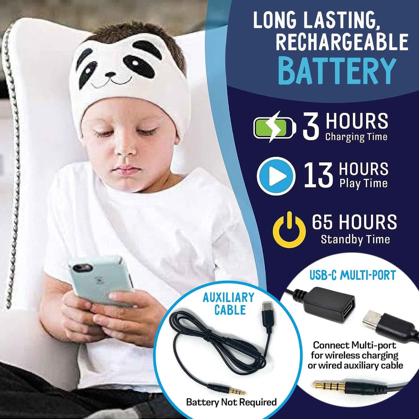 EARSOLE Kids Wireless Headphones Series 185 product image 6