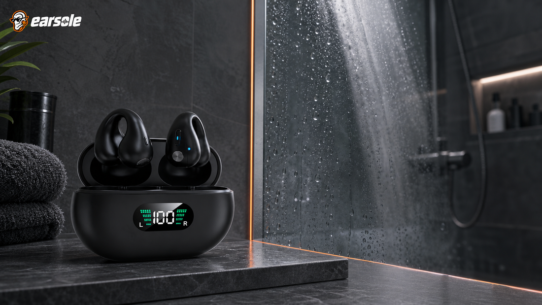 Can You Shower With Waterproof Earbuds? Read This First — EARSOLE editorial guide