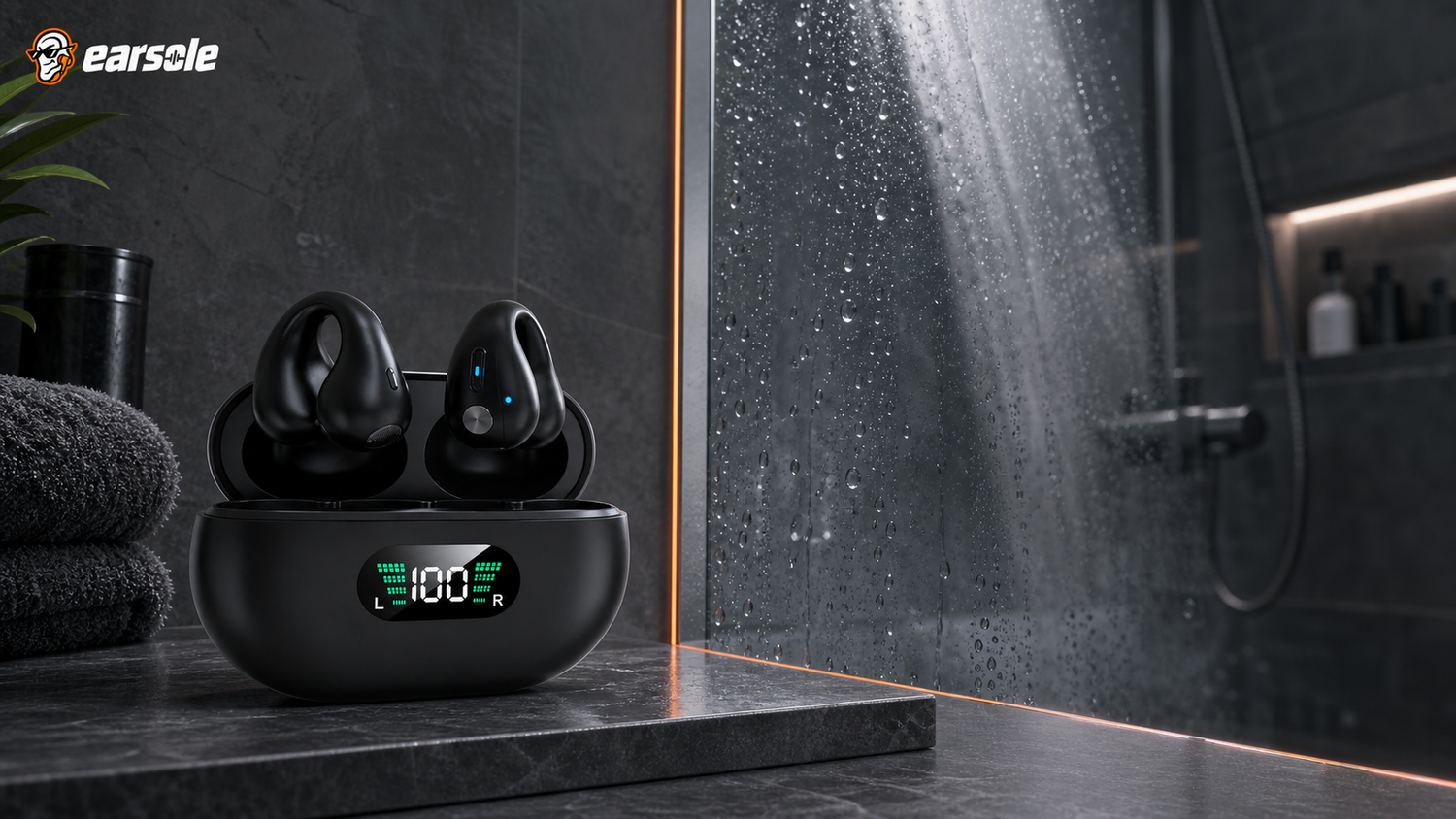 Can You Shower With Waterproof Earbuds? Read This First — EARSOLE editorial guide