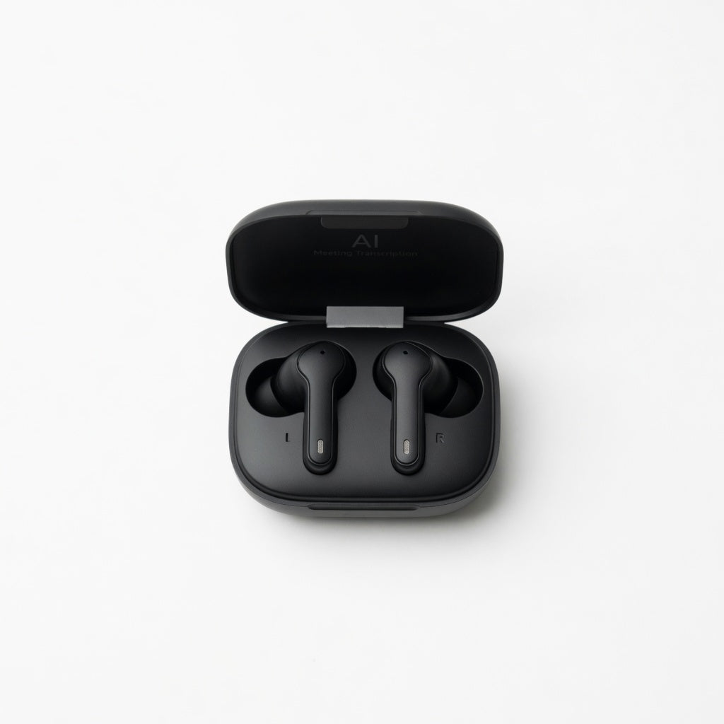 ES-AI-NOTE-47 00-white | EARSOLE NoteSync AI Meeting Earbuds