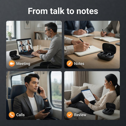 ES-AI-NOTE-47 05-lifestyle | EARSOLE NoteSync AI Meeting Earbuds