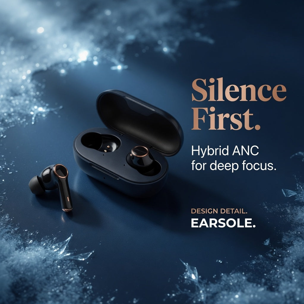 EARSOLE QuietShell Hybrid ANC Wireless Earbuds 03-detail