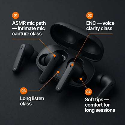 EARSOLE ASMRMic Content Creator Earbuds 04-comparison