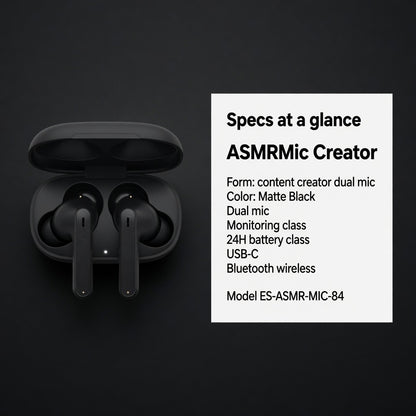 EARSOLE ASMRMic Content Creator Earbuds 05-lifestyle