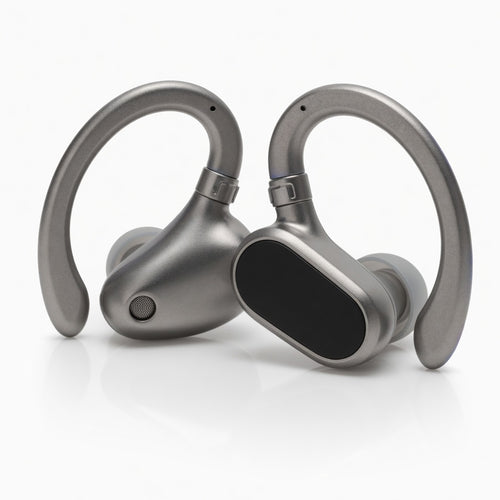 EARSOLE MetalArc Premium Clip Earbuds 00-white
