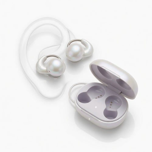 EARSOLE MiniCuff Ultra-Light Clip Earbuds 00-white