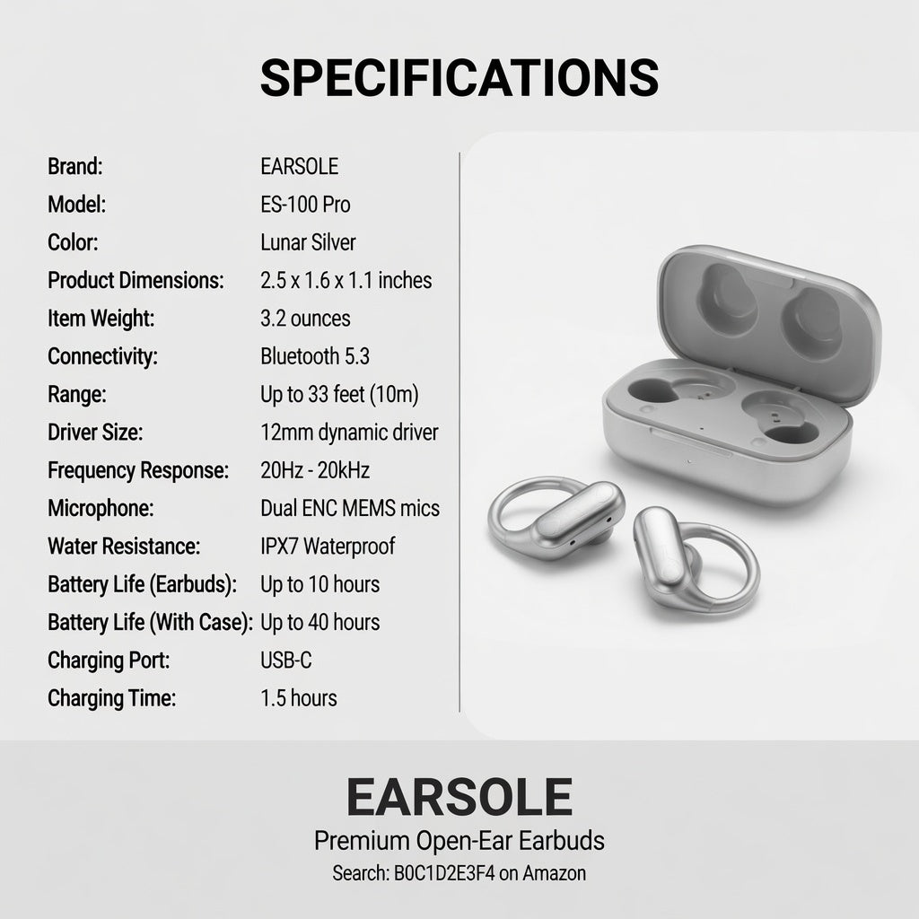 ES-CLIP-RING-76 06-spec | EARSOLE RingClip Open-Ear Clip Earbuds