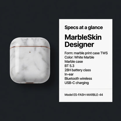 EARSOLE MarbleSkin Designer Case Earbuds 05-lifestyle
