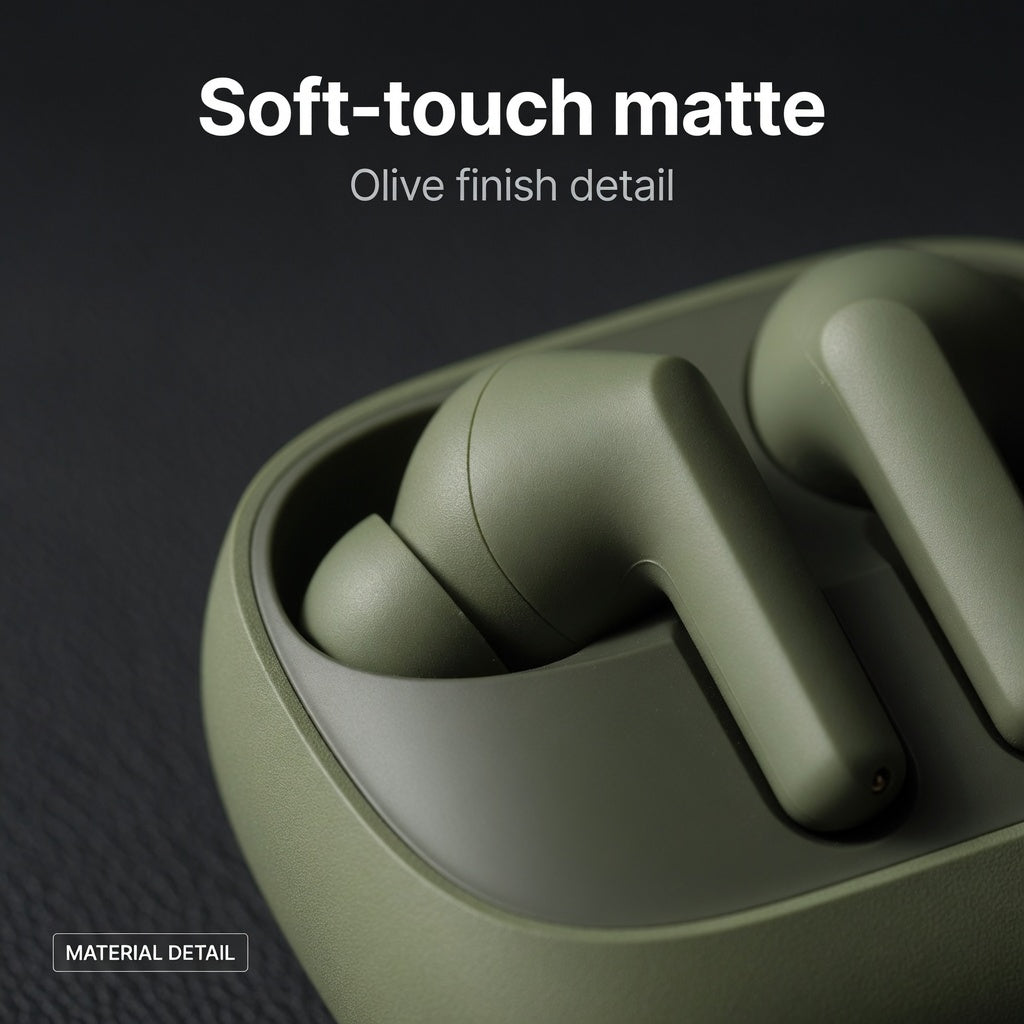 EARSOLE SoftTouch Matte Wireless Earbuds 03-detail