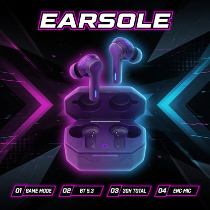 EARSOLE MobileArena Low-Latency Game Buds 02-features