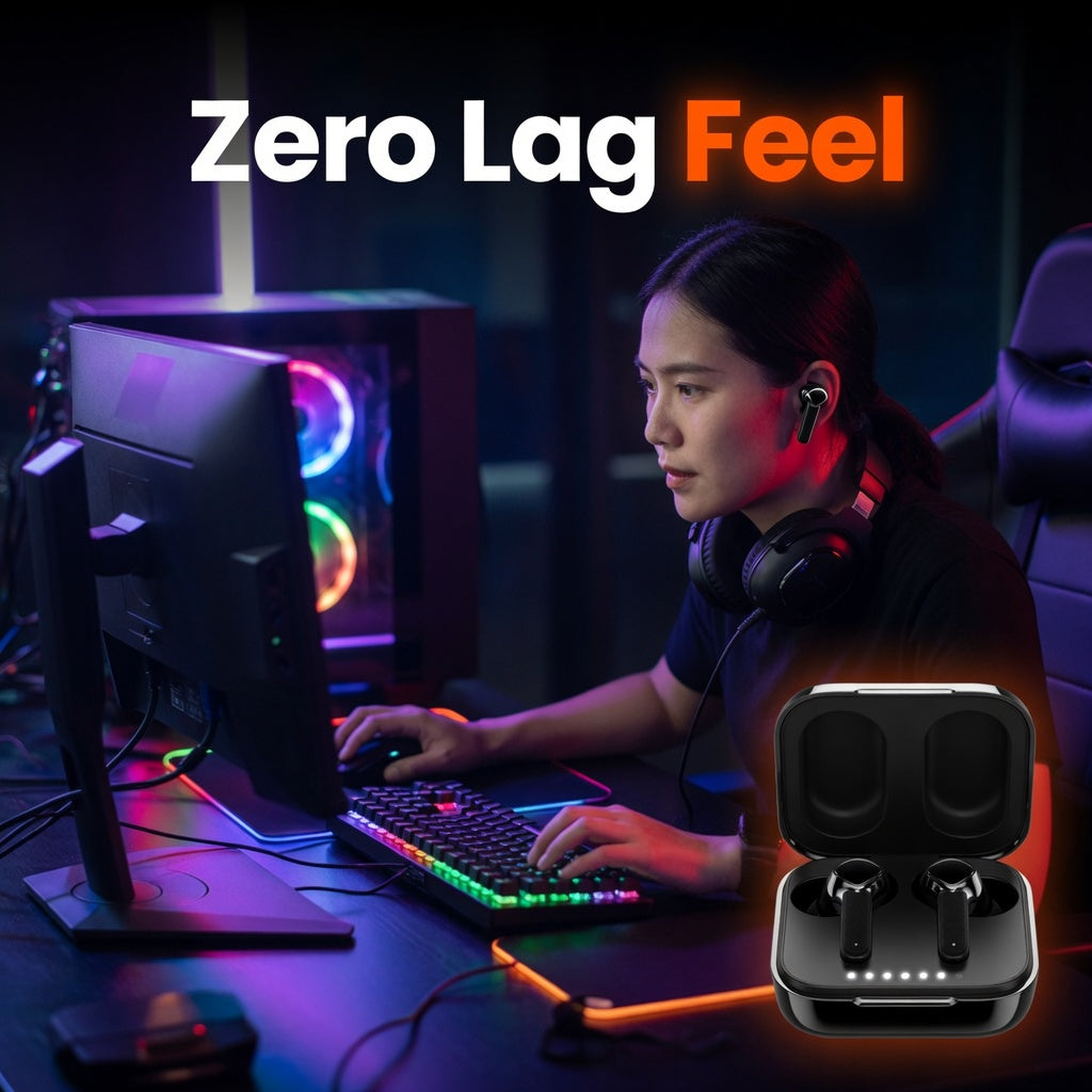 EARSOLE ZeroLag 2.4G Gaming Earbuds with Dongle 06-spec