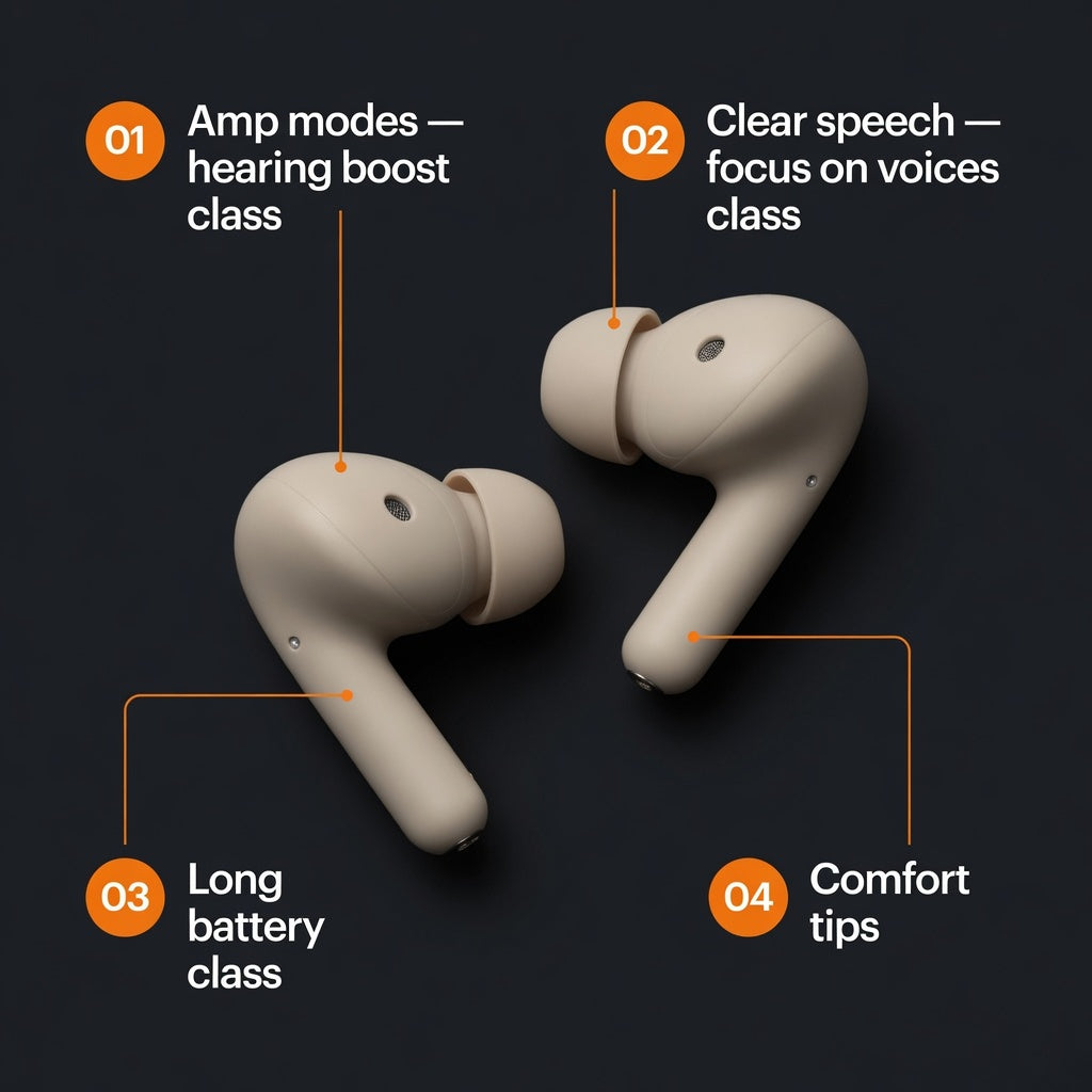 EARSOLE ClearLife Hearing Assist Earbuds 04-comparison