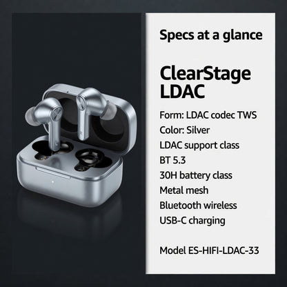 EARSOLE ClearStage LDAC Wireless Earbuds 06-spec