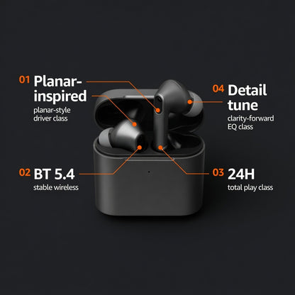 EARSOLE PlanarLite Planar Driver Earbuds 02-features