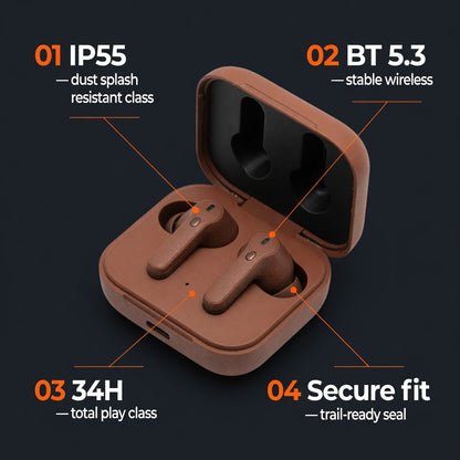 EARSOLE TrailDust IP55 Hiking Earbuds 04-comparison