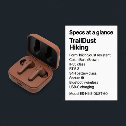 EARSOLE TrailDust IP55 Hiking Earbuds 05-lifestyle