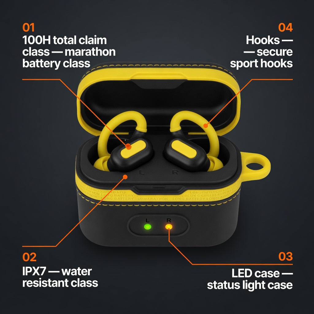 EARSOLE Marathon 100H Sport Hook Earbuds 04-comparison
