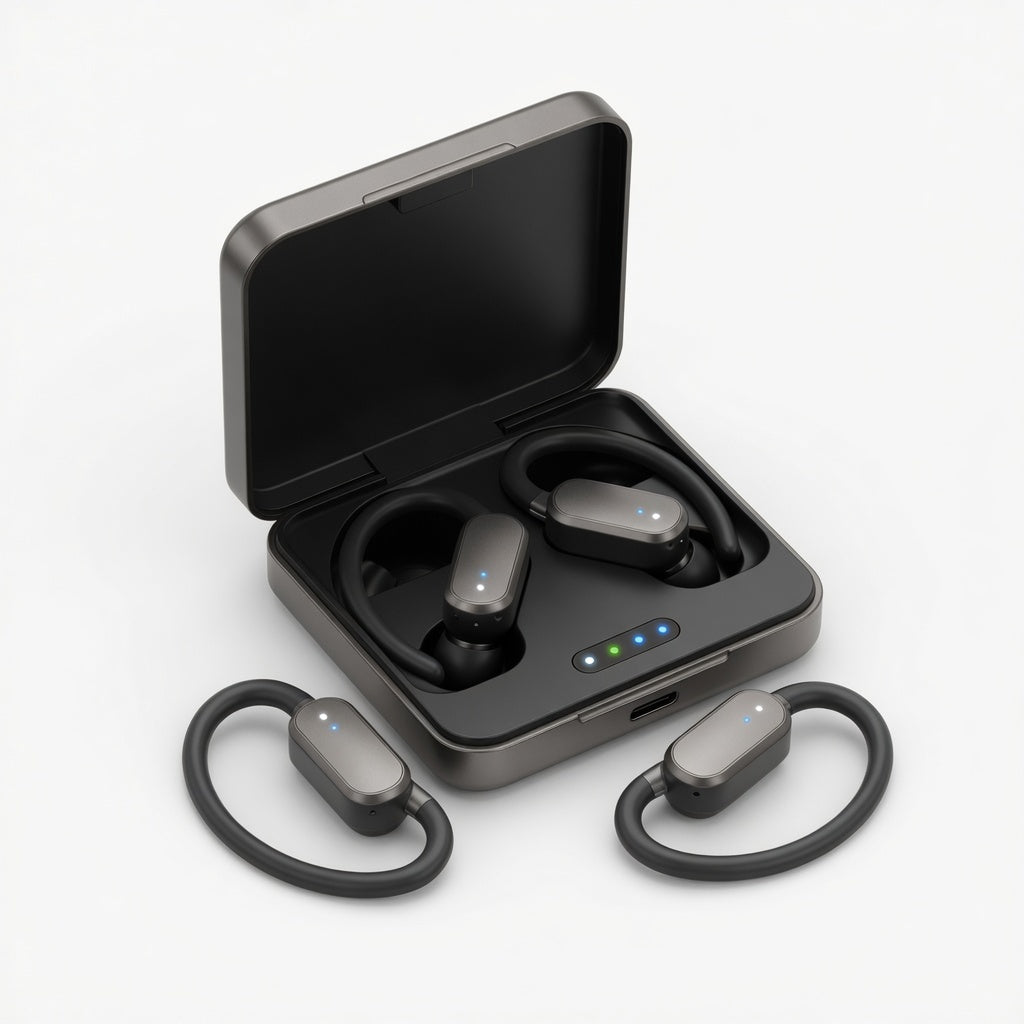 EARSOLE IronHook Power Sport Earbuds 00-white