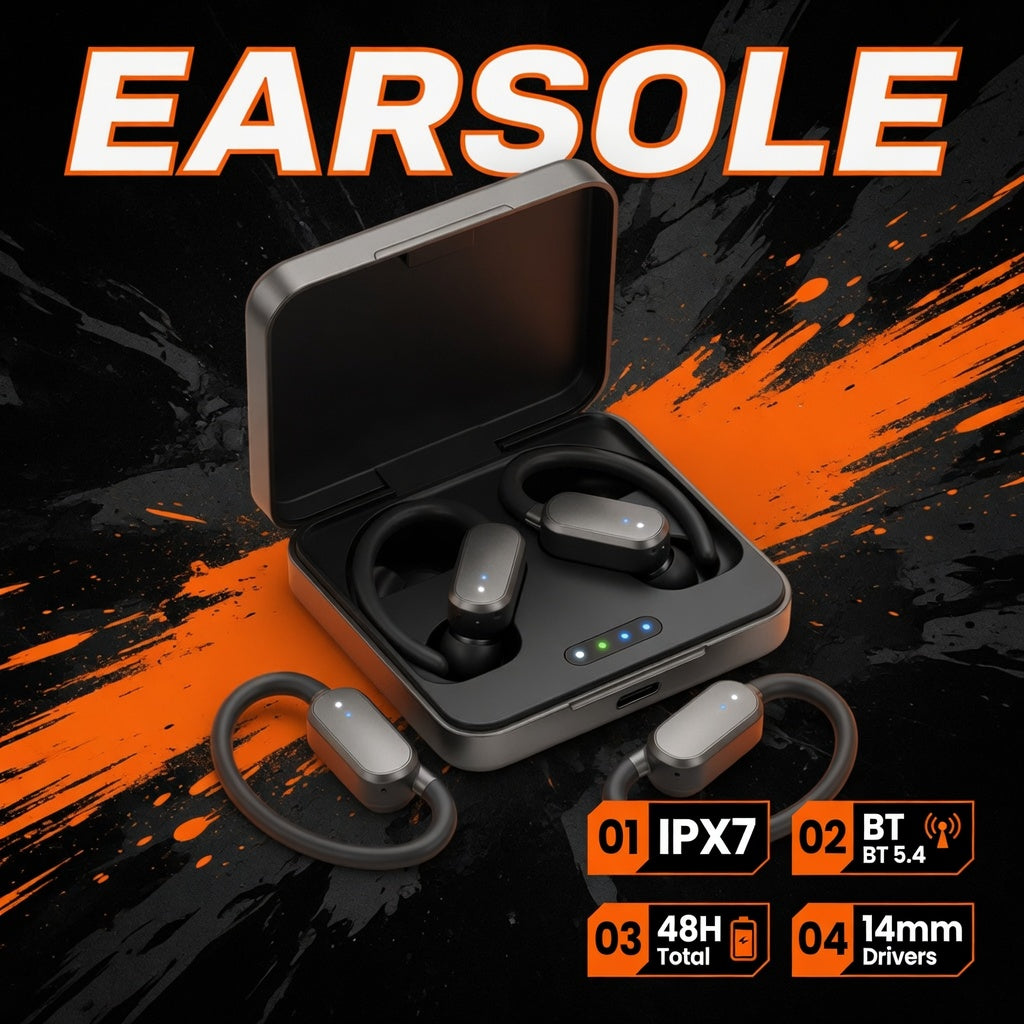 EARSOLE IronHook Power Sport Earbuds 02-features