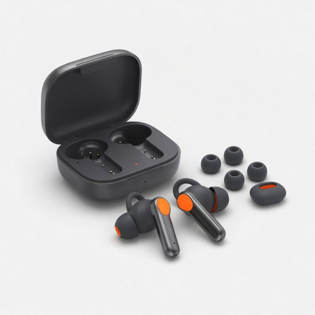 EARSOLE DuoMode Hybrid Open + Seal Earbuds 00-white