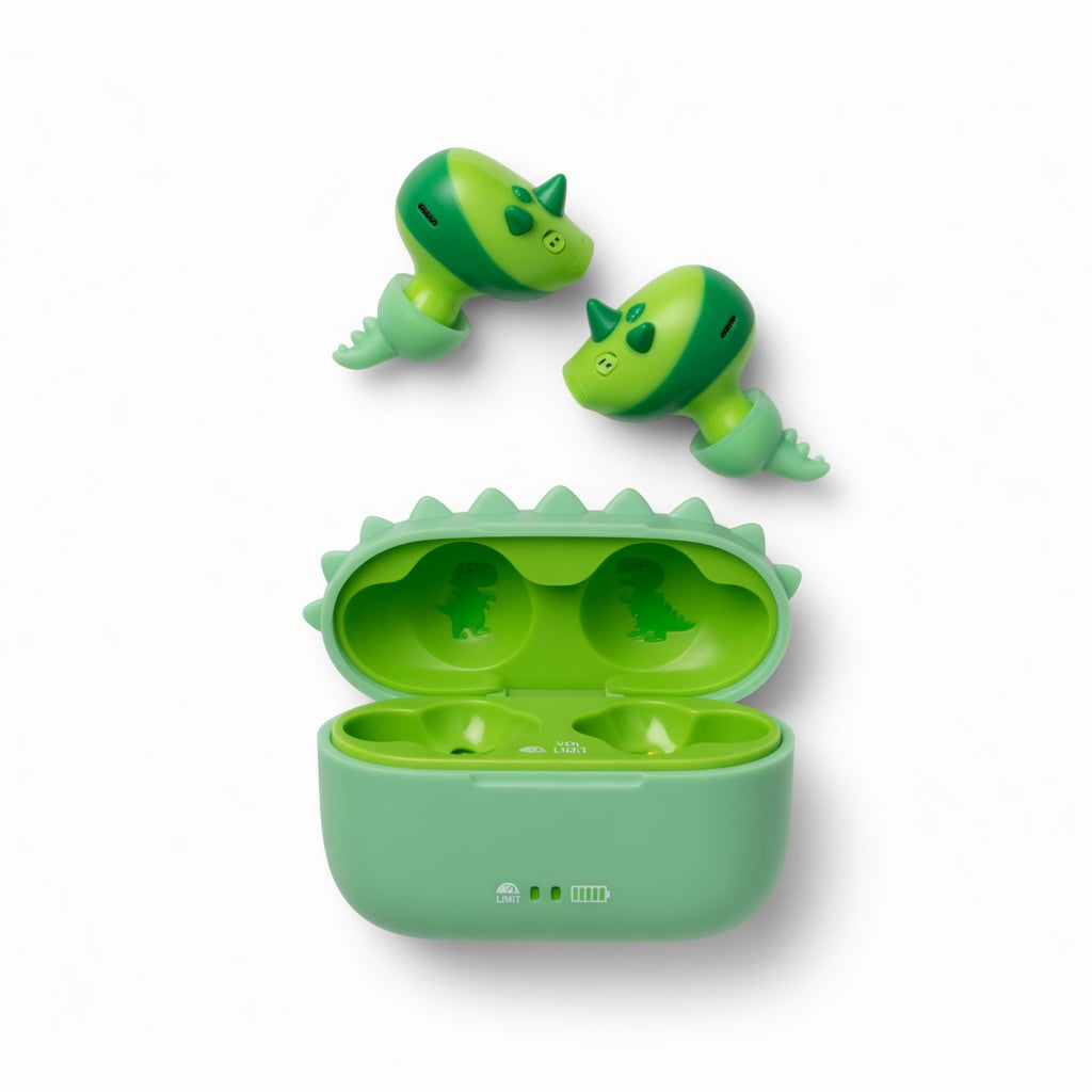 EARSOLE BuddyBeat Kids Wireless Earbuds 85dB 00-white