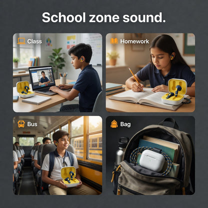 EARSOLE SchoolZone Kids Study Earbuds 06-spec