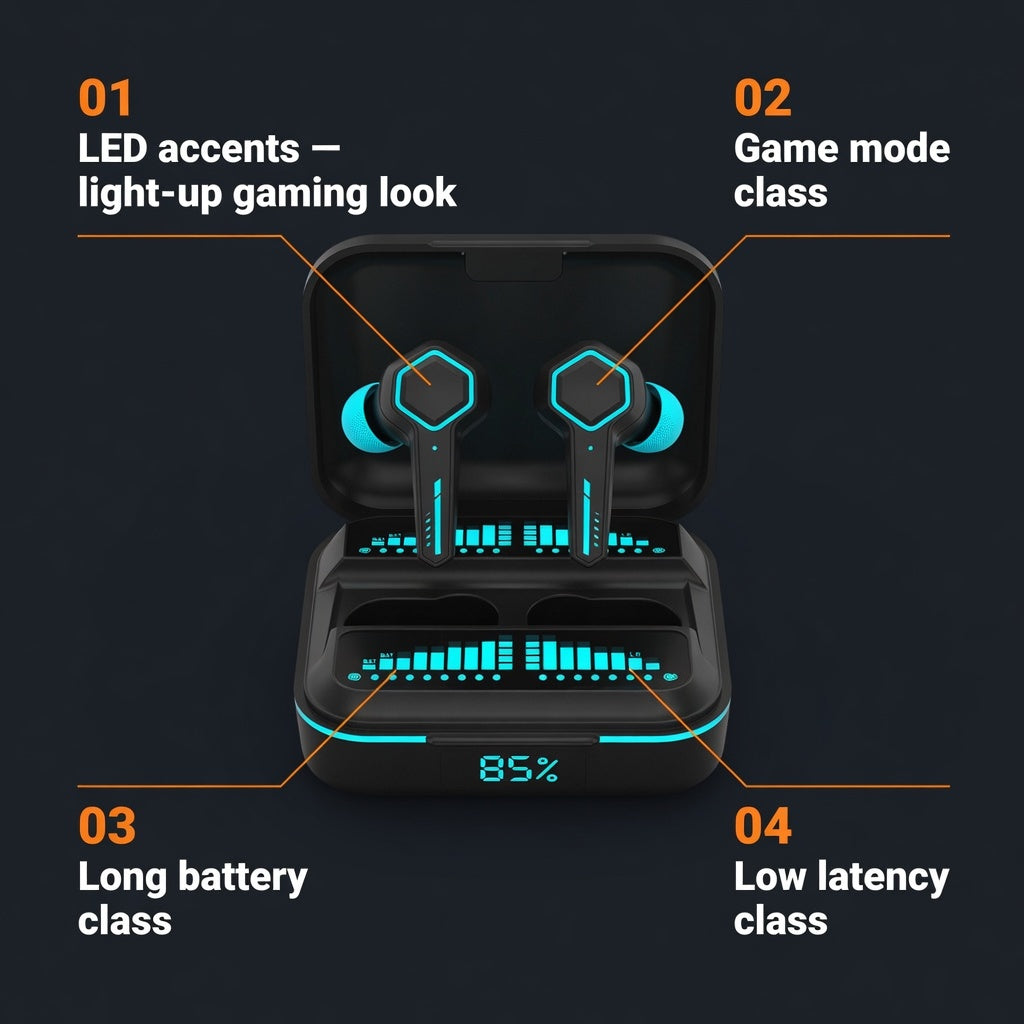 EARSOLE ByteBar LED Meter Gaming Buds 04-comparison