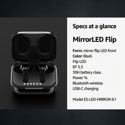 EARSOLE MirrorLED Flip Display Earbuds 05-lifestyle