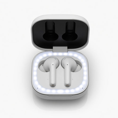 EARSOLE RingGlow Battery Ring Case Earbuds 00-white