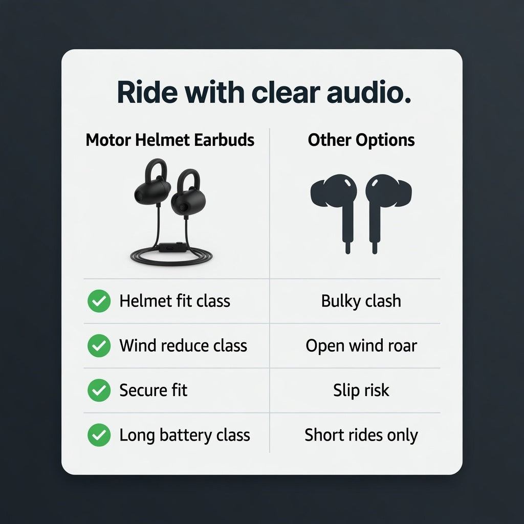 EARSOLE HelmetLink Motorcycle Helmet Earbuds 04-comparison