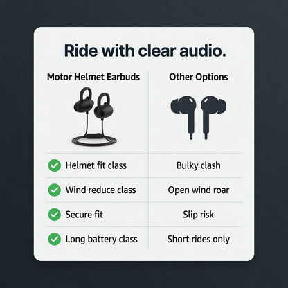 EARSOLE HelmetLink Motorcycle Helmet Earbuds 04-comparison