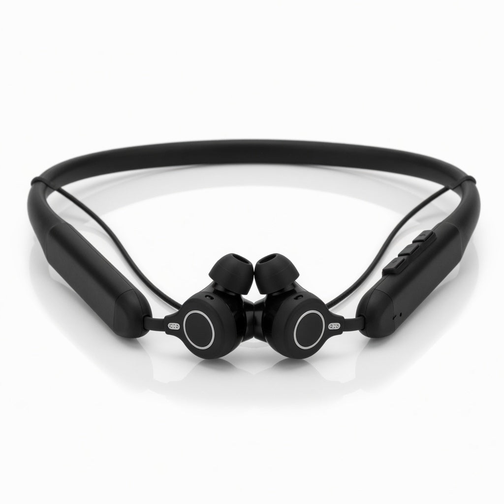 EARSOLE NeckQuiet ANC Neckband Earbuds 00-white