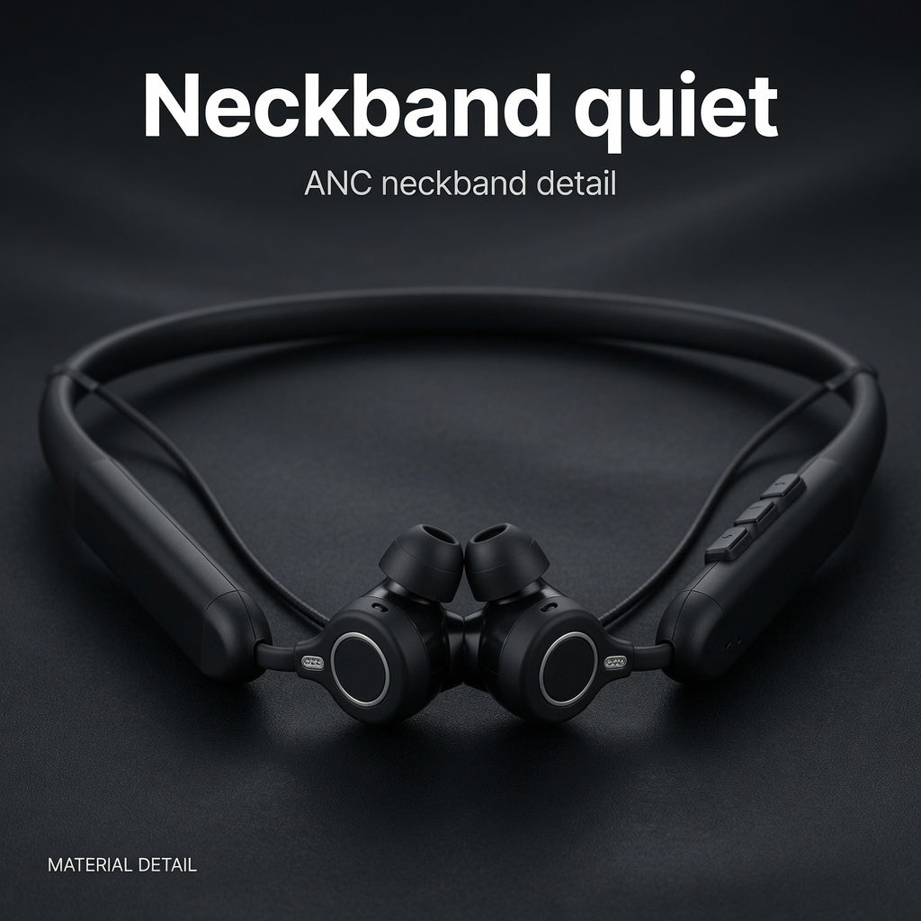 EARSOLE NeckQuiet ANC Neckband Earbuds 03-detail