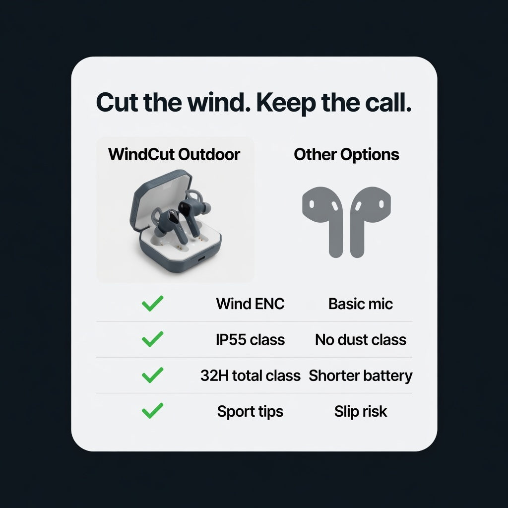 EARSOLE WindCut Outdoor ENC Earbuds 03-detail