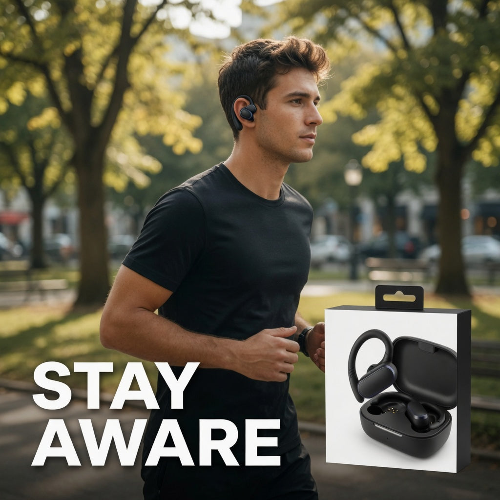 ES-OWS-AIRRIDGE-01 05-lifestyle | EARSOLE AirRidge OWS Open-Ear Wireless Earbuds