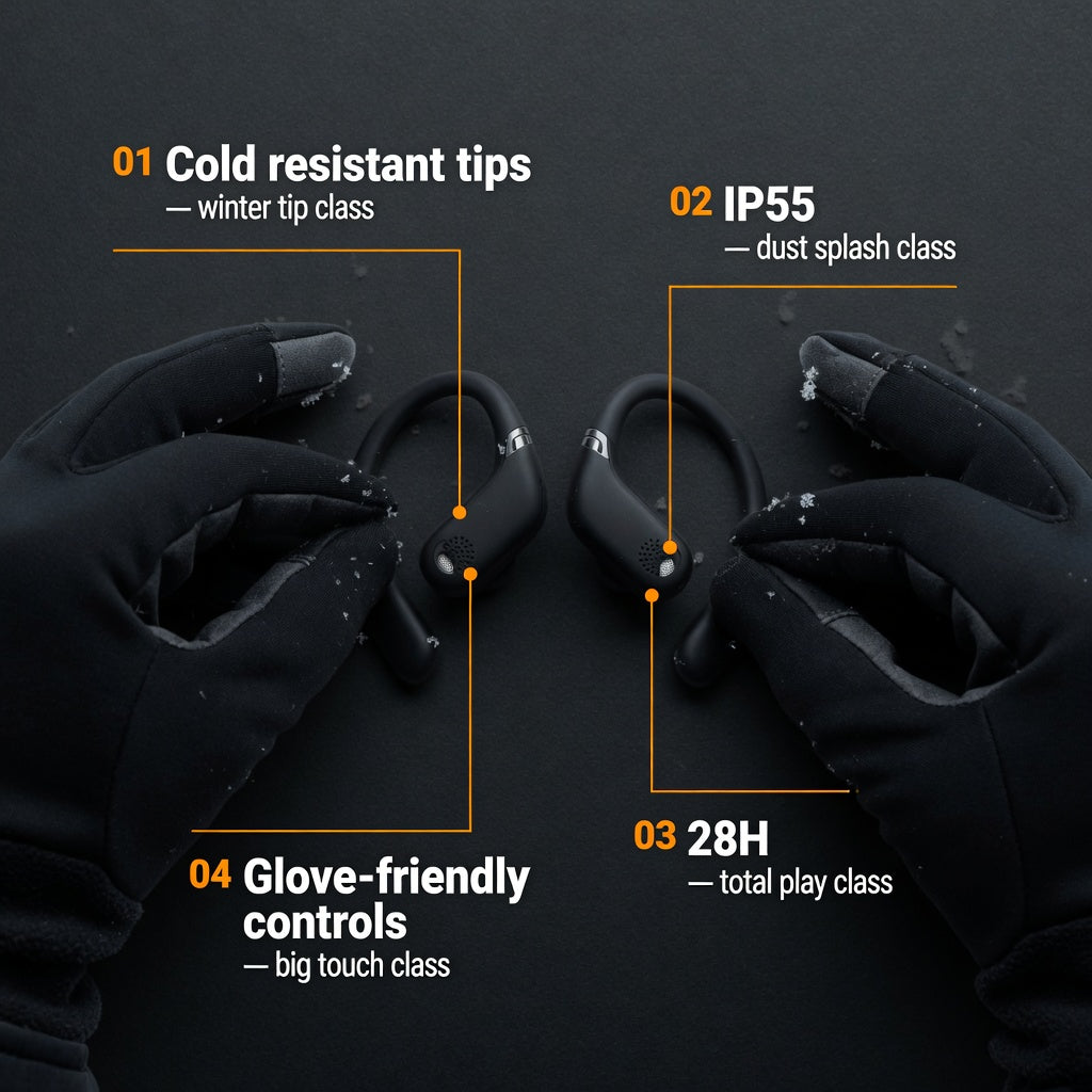 EARSOLE WinterWear Cold-Weather OWS Earbuds 02-features