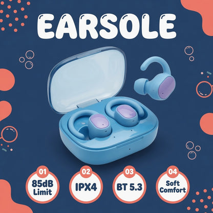 EARSOLE KidSafe Open-Ear Volume-Limited Earbuds 02-features